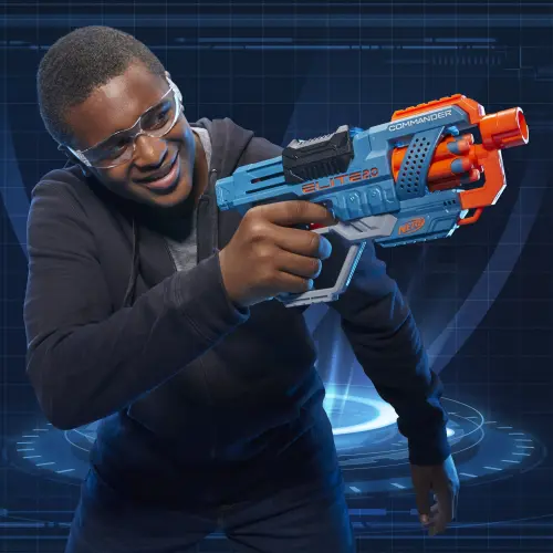 Hasbro Nerf Elite 2.0 Commander RD-6 Dart Blaster 12 Darts (34 cm) — imagen 9