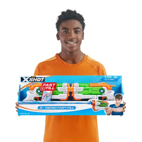 ZURU X-Shot 2x Micro Fast-Fill Water Blaster 170 mL (25 cm)'s photo #5