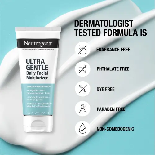 Neutrogena Ultra Gentle Daily Facial Moisturizer 100 mL (3.4 oz)'s photo #10