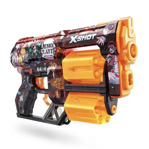 ZURU X-Shot Skins Dread Demon Slayer Dart Blaster 12 Darts (32 cm)'s photo #3