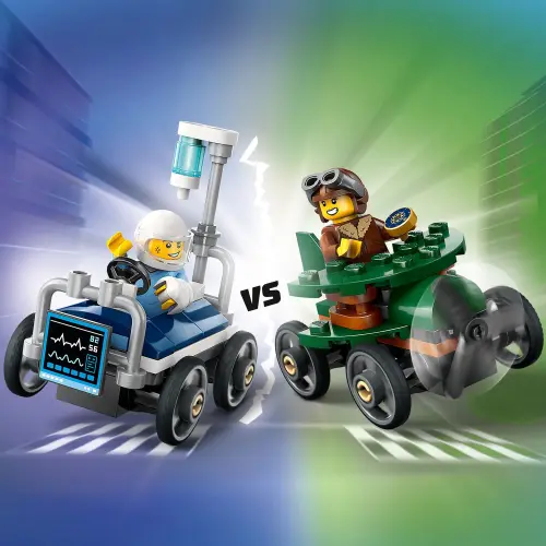 LEGO City 60459 Airplane vs. Hospital Bed 70 Pcs's photo #4