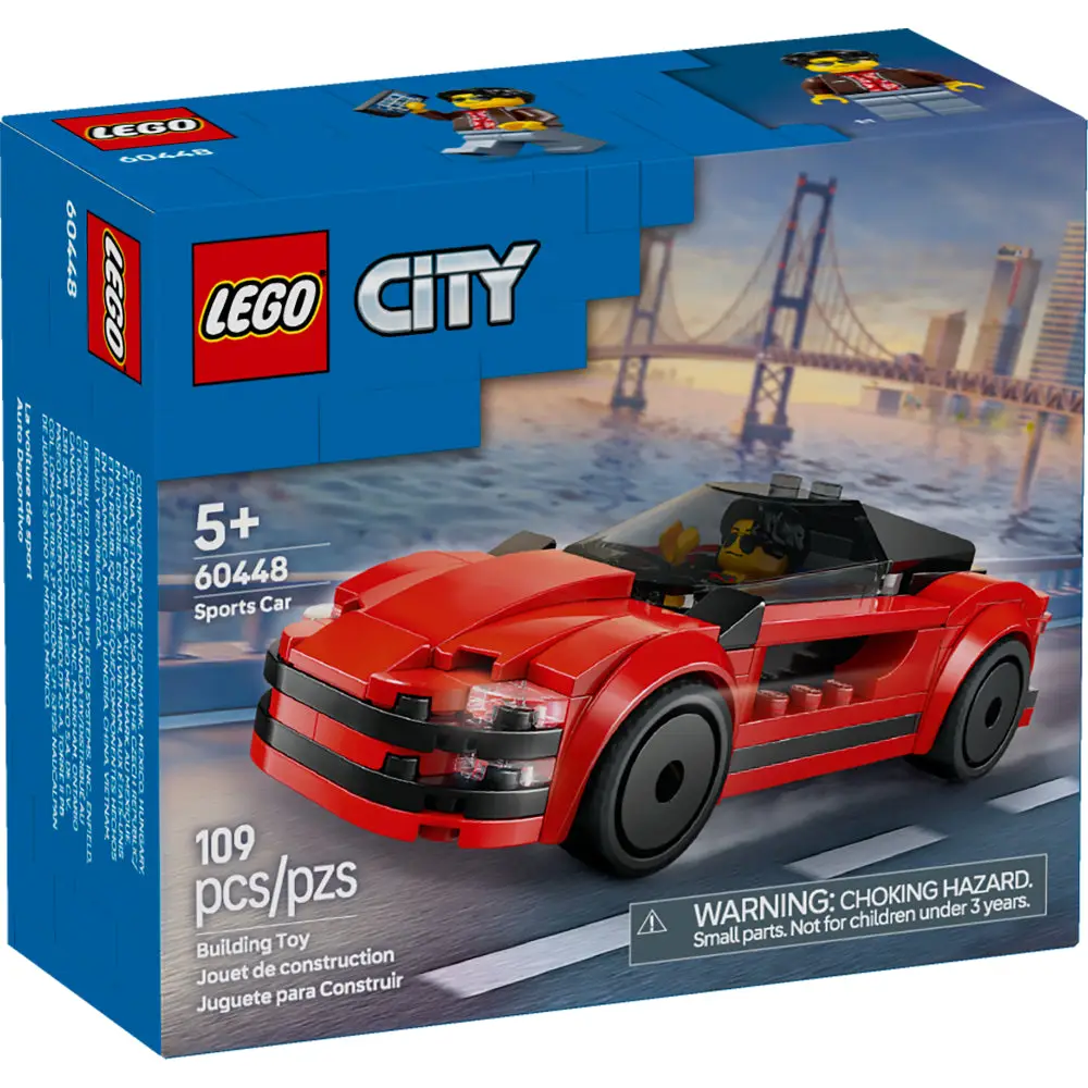 LEGO City 60448 Sports Car 109 Pcs's photo #1
