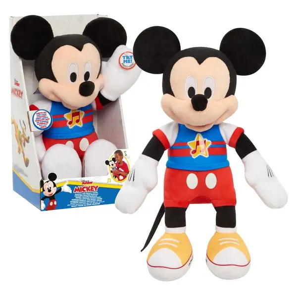 Just Play Disney Junior Mickey Singing Fun Mickey Mouse Plush (31 cm)'s photo #1