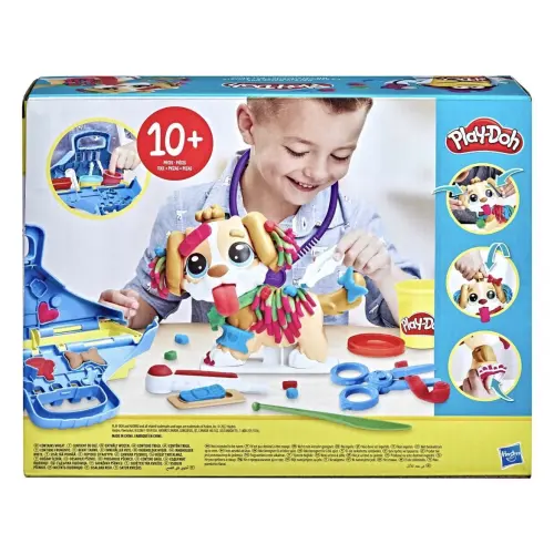 Hasbro Play-Doh Care & Carry Vet 5 Cans 284 g (10 oz) — imagen 4