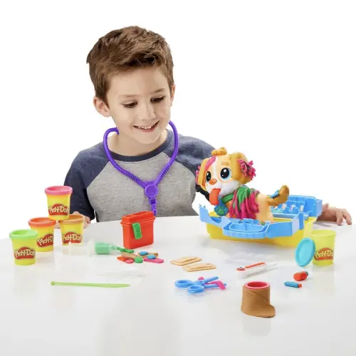 Hasbro Play-Doh Care & Carry Vet 5 Cans 284 g (10 oz) — imagen 13