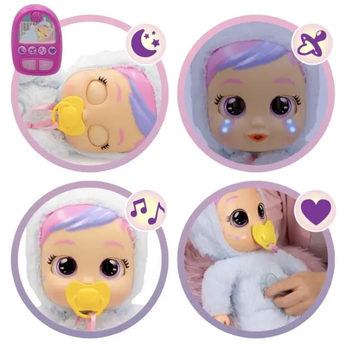 IMC Toys Cry Babies Sleep Routine Jenna (33 cm) — imagen 4