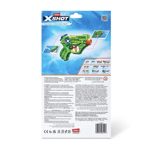 ZURU X-Shot 4x Nano Drencher 80 mL (12 cm)'s photo #6