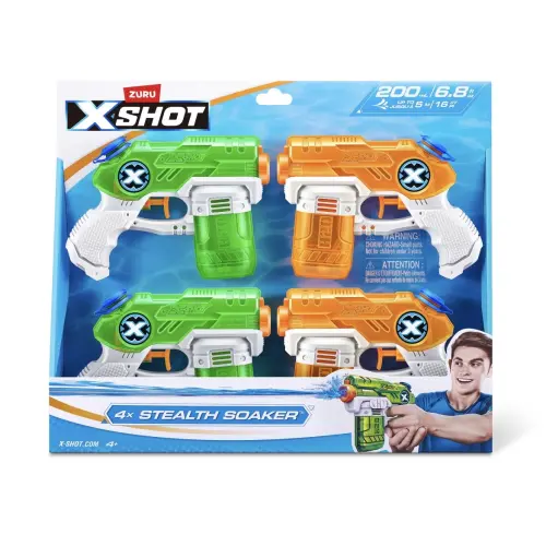 ZURU X-Shot 4x Stealth Soaker 200 mL (19 cm) — imagen 2