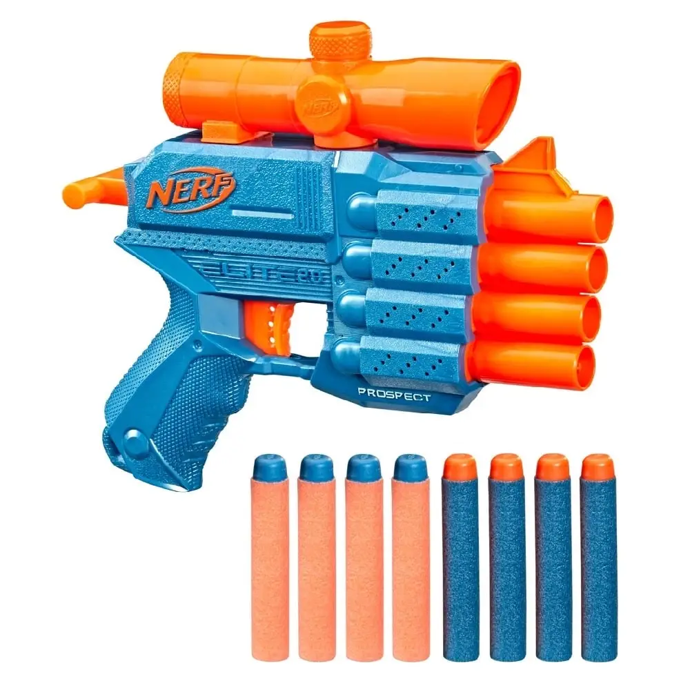 Hasbro Nerf Elite 2.0 Prospect QS-4 8 Darts (21 cm) — imagen 2