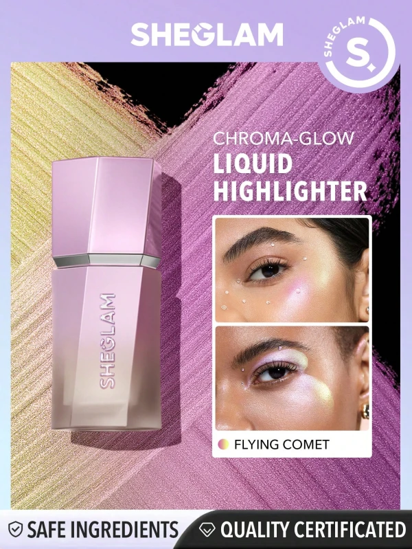 Sheglam Iluminador Líquido Chroma-Glow Bloom 5.2 mL (0.17 oz) - Flying Comet's foto | Toshi |  BizneCubano