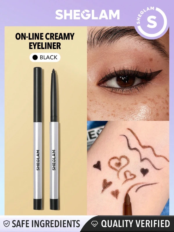 Sheglam Delineador De Ojos En Crema On-Line 0.25 g (0.008 oz) - Black's foto | Toshi |  BizneCubano