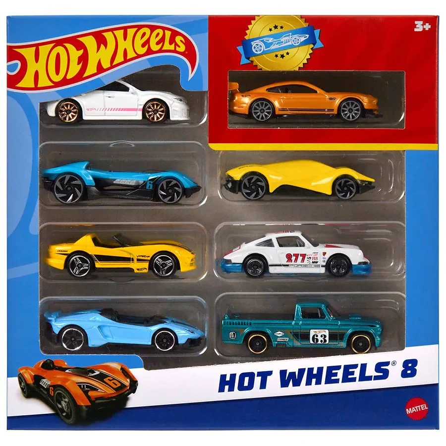 Mattel Hot Wheels Die-Cast 8 Pack Of 1:64 Scale Vehicles's foto | Toshi |  BizneCubano