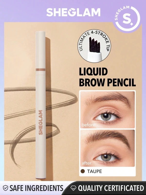 Sheglam Lápiz De Cejas Líquido Feather Better 0.6 ml (0.021 oz) - Taupe's foto | Toshi |  BizneCubano