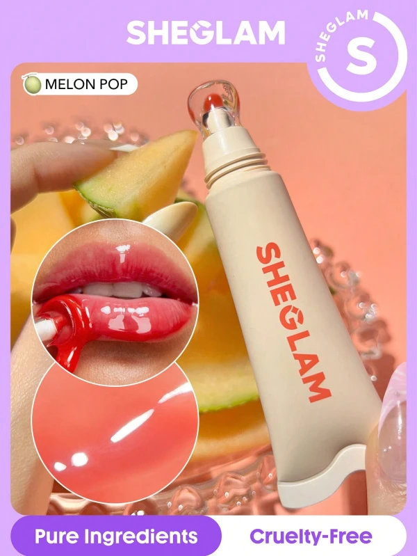 Sheglam Cuidado De Labios Hidratante Crystal Glaze 10 mL (0.33 oz) - Melon Pop's foto | Toshi |  BizneCubano