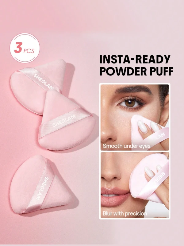 Sheglam Insta-Ready Powder Puff 3 Pcs's foto | Toshi |  BizneCubano