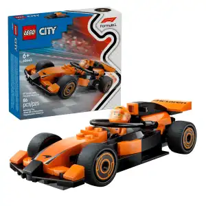 LEGO City 60422 F1 Driver with McLaren Race Car 86 Pcs miniatura 1