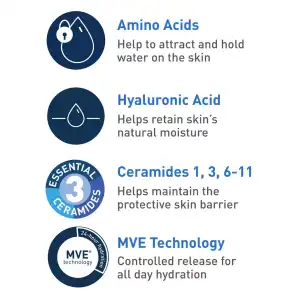 CeraVe Hydrating Cream-to-Foam Cleanser For Normal to Dry Skin 237 ml (8 oz) miniatura 2