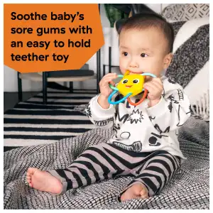 Baby Einstein Ocean Explorers Soothing Star Teether & Rattle Toy 0m+ (13 cm) miniatura 6