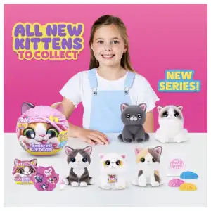 ZURU Pets Alive Smitten Kittens Series 2 5 Pcs miniatura 8
