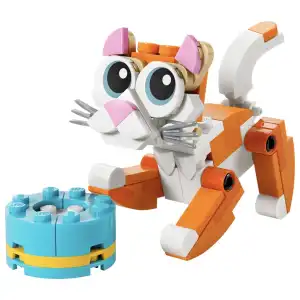 LEGO Creator 3 in 1 30714 Orange Cat 79 Pcs miniatura 2