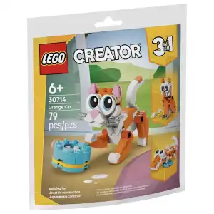 LEGO Creator 3 in 1 30714 Orange Cat 79 Pcs miniatura 1
