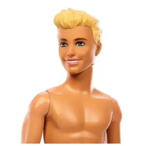 Mattel Barbie Beach Ken Doll with Blond Hair Wearing Purple Swimsuit (32 cm) miniatura 4