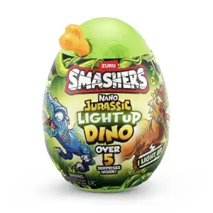 ZURU Smashers Nano Jurassic Lightup Dino 5+ Surprises miniatura 2