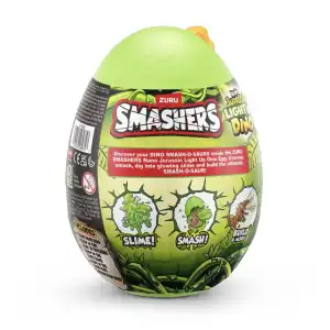 ZURU Smashers Nano Jurassic Lightup Dino 5+ Surprises miniatura 3