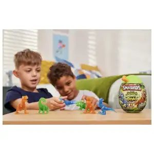 ZURU Smashers Nano Jurassic Lightup Dino 5+ Surprises miniatura 7