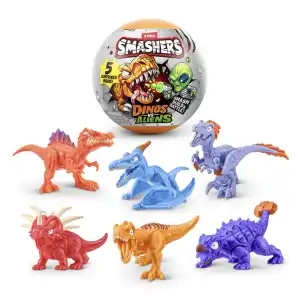 ZURU Smashers Dinos vs Aliens 5 Surprises miniatura 8