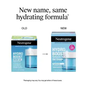 Neutrogena Hydro Boost Hyaluronic Acid Gel Cream For Normal to Dry Skin 14 mL (0.5 oz) miniatura 9