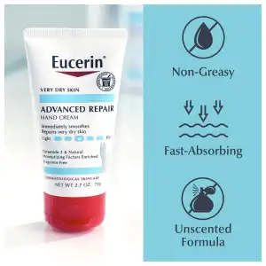 Eucerin Advanced Repair Hand Cream For Very Dry Skin 78 g (2.7 oz) miniatura 7