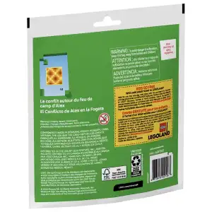 LEGO Minecraft 30732 Alex’s Campfire Conflict 31 Pcs miniatura 3