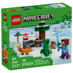 LEGO Minecraft 21583 Steve’s Taiga Adventure 79 Pcs miniatura 2