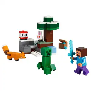 LEGO Minecraft 21583 Steve’s Taiga Adventure 79 Pcs miniatura 3