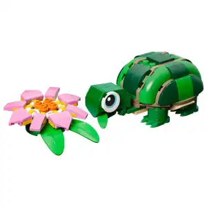 LEGO Creator 3 in 1 31377 Turtle with a Water Lily 124 Pcs miniatura 3