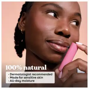 eos 100% Natural Smooth Lip Balm Raspberry Kiwi Splash & Passionfruit Agave 8 g (0.28 oz) miniatura 5
