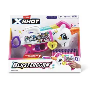 ZURU XSHOT Blastercorn Dart Blaster 16 Darts (30 cm) miniatura 2