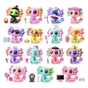 ZURU 5 Surprise A-Lot-A Axolotls miniatura 6