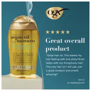 OGX Renewing + Argan Oil Of Morocco Penetrating Oil 100 mL (3.3 oz) miniatura 8