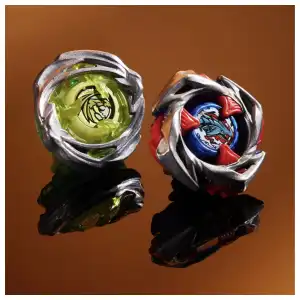 Hasbro Beyblade X Drop Attack Battle Set Impact Drake 9-60LR & Hover Wyvern 3-85N miniatura 3