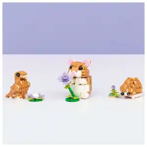 LEGO Creator 3 in 1 31376 Cute Hamster with a Flower 166 Pcs miniatura 10