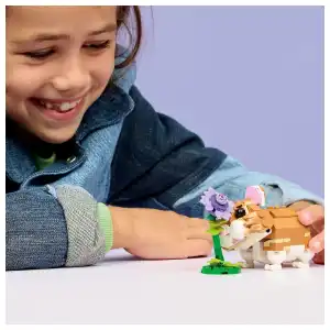 LEGO Creator 3 in 1 31376 Cute Hamster with a Flower 166 Pcs miniatura 9