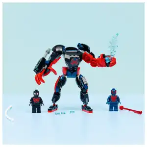 LEGO Marvel 76337 Miles Morales Mech vs. Spider-Man 2099 135 Pcs miniatura 10