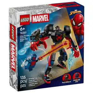 LEGO Marvel 76337 Miles Morales Mech vs. Spider-Man 2099 135 Pcs miniatura 2