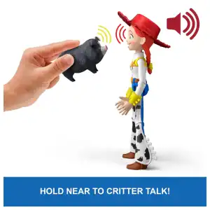 Mattel Disney Pixar Toy Story 5 Critter Talk Jessie (30 cm) miniatura 4