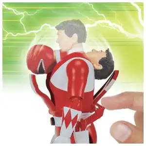 Hasbro Playmates Toys Mighty Morphin Power Rangers Re-Ignition Auto-Morphin Red Ranger (15 cm) miniatura 6