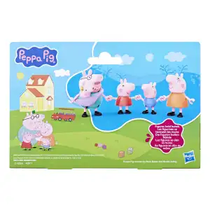 Hasbro Peppa Pig Peppa’s Family of Five (7 cm) miniatura 5