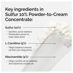 The Ordinary Sulfur 10% Powder-to-Cream Concentrate 5 g (0.18 oz) miniatura 3