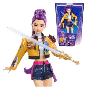 Mattel Netflix KPop Demon Hunters HUNTR/X Rumi "How It’s Done" (29 cm) miniatura 1